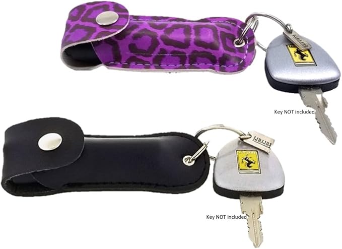 POLICE MAGNUM Mini Pepper Spray Self Defense- Max Heat Strength OC Spray- 2 Pack 1/2 Ounce Holster Keychains