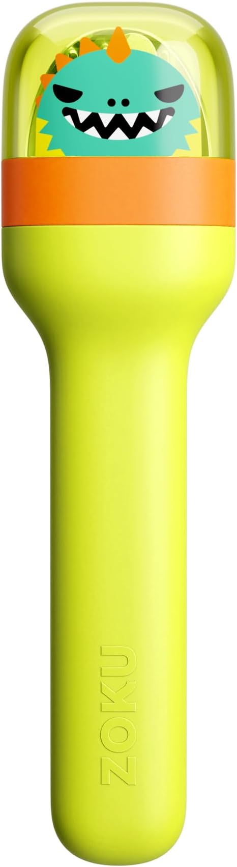 ZOKU Kids Pocket Utensil Set, Dino - Kids Silverware Set - Stainless Steel Fork, Knife, and Spoon in Case - Portable Design for Travel, School, Work, Picnics, Camping and Outdoor Home Use