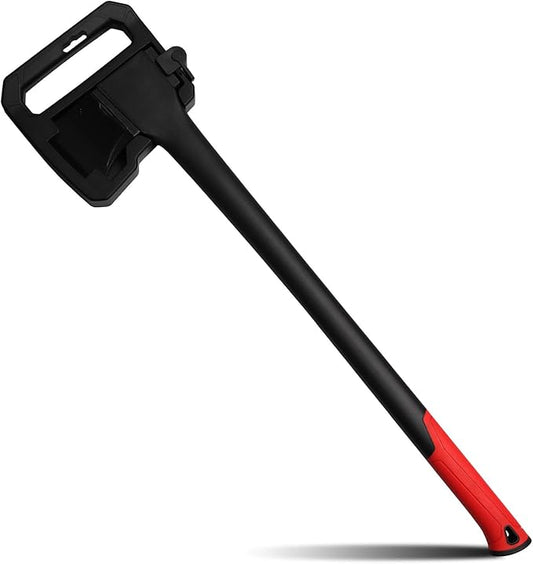 Camping Hatchet 31.8 Inch,Survival Hatchet Tactical for Wood Chopping and Kindling,Hatchet Axewith V Grind Blade, Lightweight Nylon Fiber Handle,for Outdoor Survival, Gardening, Hiking(M)