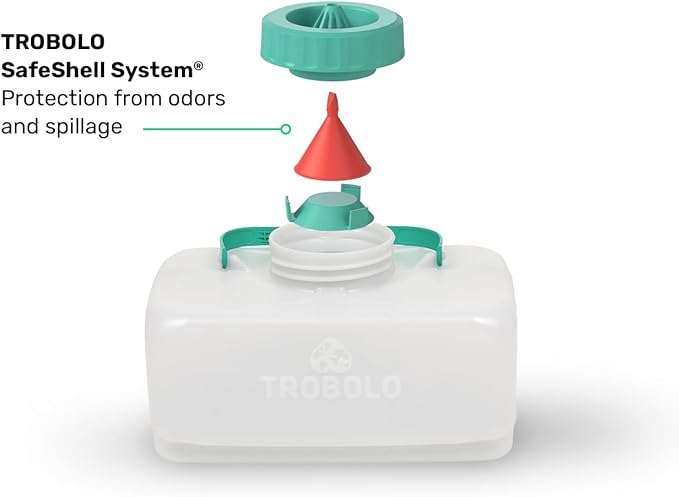 WandaGO Composting Toilet, Portable Outdoor Camping Toilet, Urine Diverting Dry Toilet With Height Adjustment