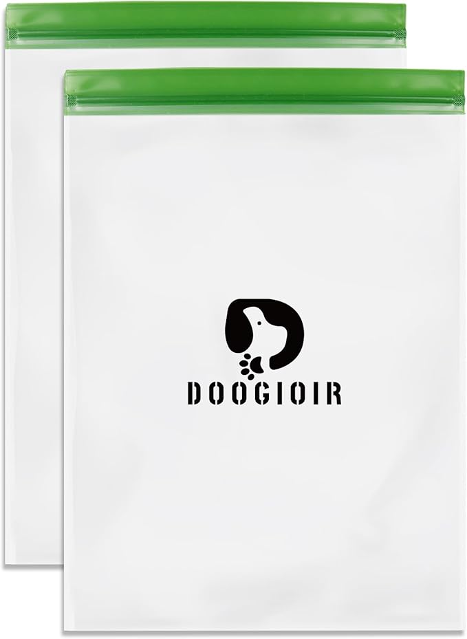 Odor Proof Storage Bags - 28ｘ20 Inch Double Seal Odor Barrier Storage Bags for Backpacking, Camping and Household, Lock in Odors Keep Contents Fresh and Waterproof, Reusable Odor Proof Bags (2 Pack)