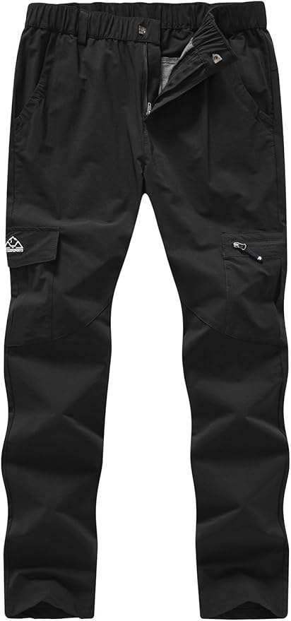 YSENTO Women's Hiking Pants Lightweight Stretch Quick Drying UPF 50 Camping Travel Work Cargo Pants 6 Pockets