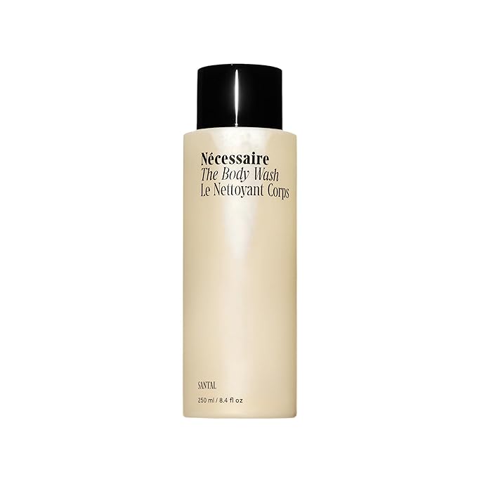 Nécessaire The Body Wash Santal - Natural Body Wash for Women & Men, Therapeutic Shower Gel with Epsom Salt + Minerals. Gel Cleanse, 8.4 fl oz.
