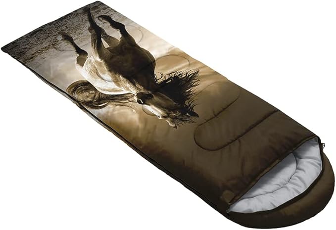 QOOMO Camping Sleeping Bags,3 Season Warm & Cool Weather,Lightweight,Waterproof Sleeping Bags for Adults & Kids,Traveling,and Outdoors,Camping Gear Equipment