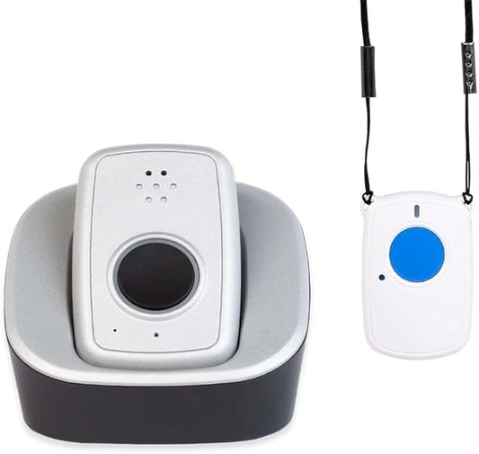ADT - On-The-Go Mobile Medical Alert System for Seniors - GPS Capabilities, Included Waterproof Wearable Panic Button, 24/7 U.S. Based Monitoring (Fall Detection Pendant)