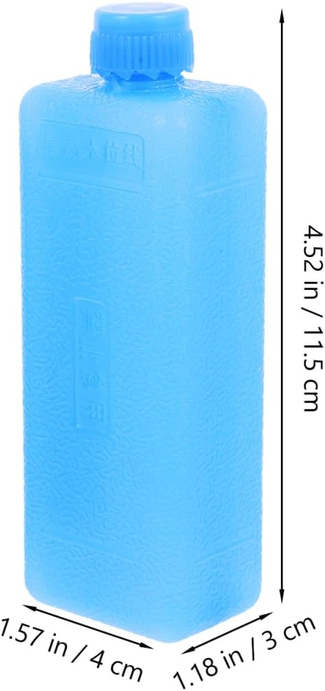 BESPORTBLE Ice Packs for Coolers, 4Pcs Reusable Ice Blocks Cooler Freezer Blocks for Lunch Boxes, Camping, Picnics, Beach, Fishing, Outdoor Sports (4.48x1.56x1.2in)