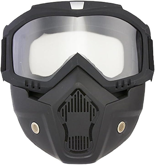 Laveberry Auto Darkening Welding Helmet, Anti-Glare UV Welding Mask for Cutting & Grinding, Detachable Face Shield, Large Viewing Welding Hood,Can Be Used for Welding and Cycling (transparent)