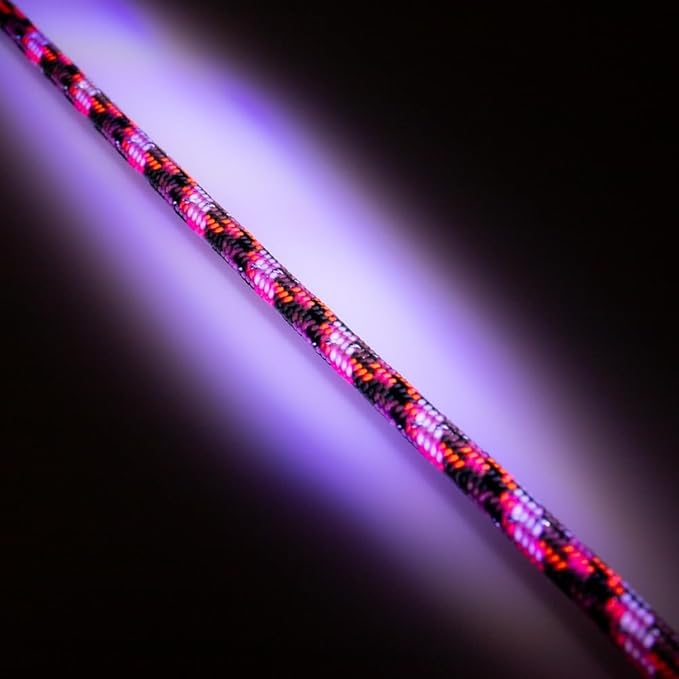 Paracord Planet Reflective 550lb Paracord – 7 Strand Type III Nylon Parachute Cord for Outdoor Visibility, Hiking, and Crafting – 30+ Colors and 4 Length Options