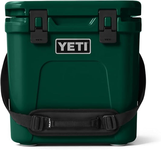 YETI Roadie 24 2.0 Hard Cooler with DoubleDuty Shoulder Strap and Drain Plug