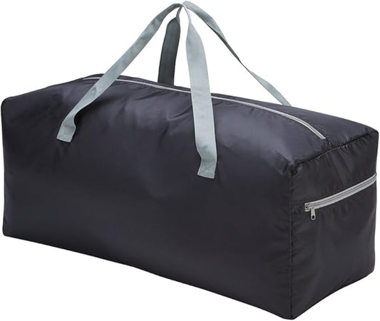 Foldable Duffel Bag 30" / 75L Lightweight with Water Rresistant for Travel-Black