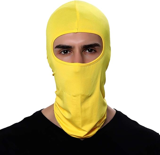 Pack of 3 Ski Mask Bandana Face Hat for Outdoor Airsoft Motorcycle Hood Helmet Balaclavas Headwear