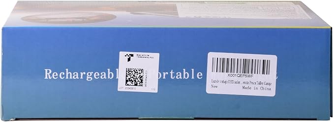 ERAY Portable LED Work Light with Rechargeable Battery 15000mAh 10000 LM, Solar Camping Lights, IP66 4 Lighting Modes Worklight for Outdoor Building Emergency Car Repairing