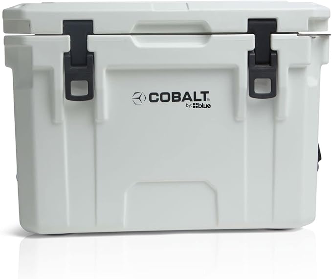Cobalt 25 Quart Roto-Molded Super Ice Cooler | Large Ice Chest Holds Ice Up to 3 Days |