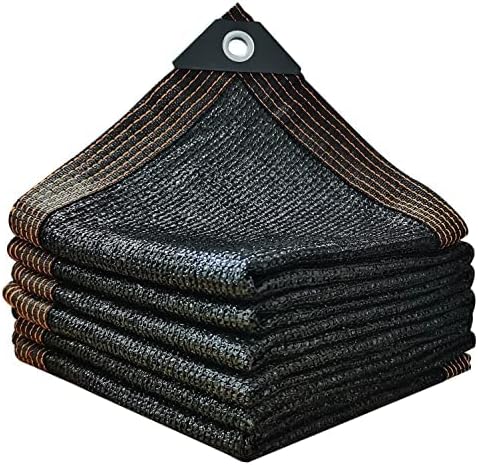 Shade Cloth 70% with Grommetsï¼?0 x 20 FT Garden Shade Cloth for Plants Greenhouse Patio Pools, Black Outdoor Sun Shade Mesh Tarp
