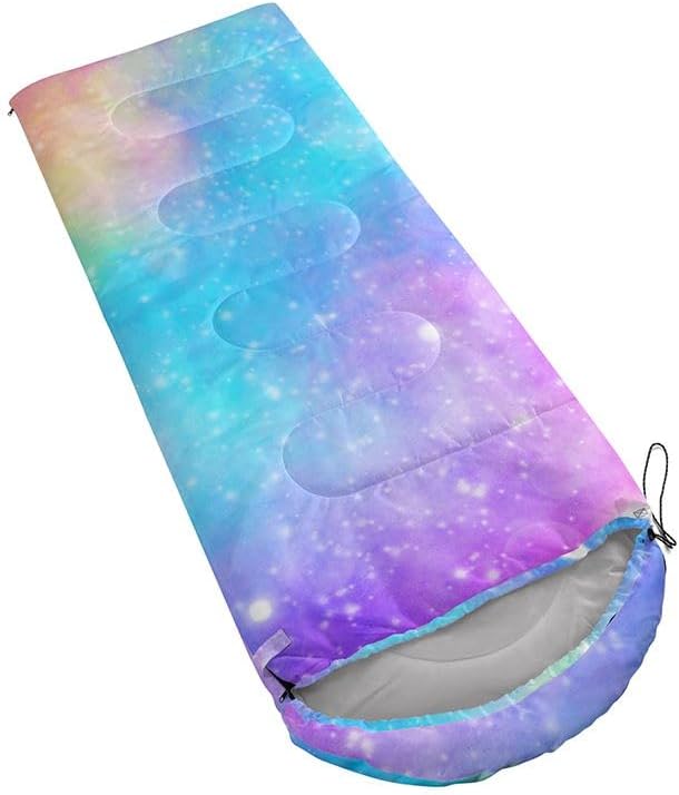 Kids Sleeping Bag for Boys Girls,3D Basketball Print-Lightweight Warm Portable Outdoor Indoor-Waterproof Cold Weather Resistant Sleeping Bag for Camping Hiking