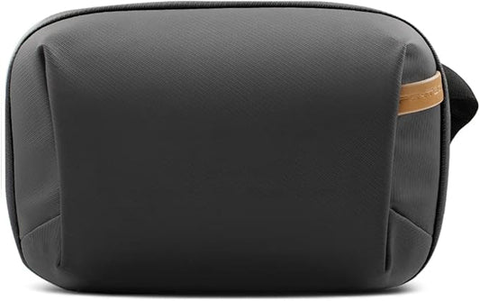 PGYTECH Mini Travel Tech Organizer, Waterproof Tech Pouch, Electronics Accessories Organizer Carrying Case, Cable Organizer Bag for Cables, Cord, Phone Batteries, Charger,Photography SD Card, Black