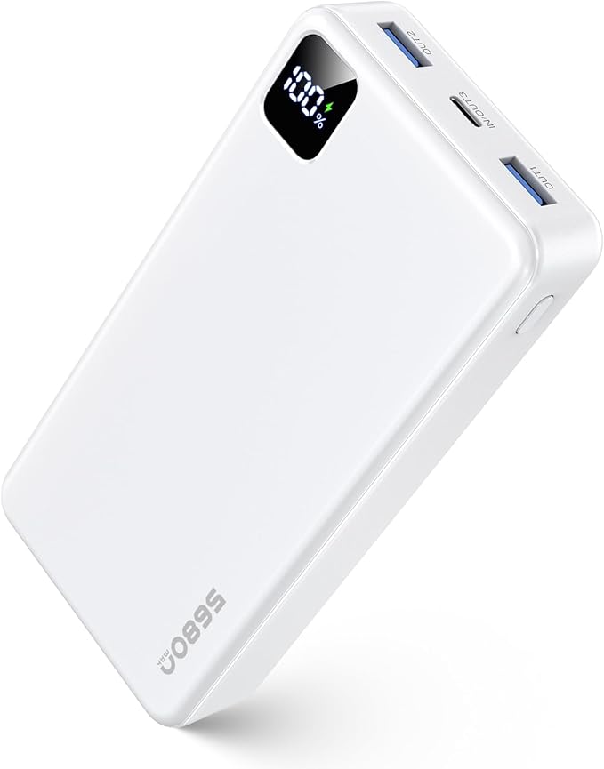 Portable Charger Power Bank 56800mAh Battery Pack-22.5W Fast Charging with USB C & LED Display, 3 Outputs High Capacity Portable Power Bank for iPhone 16/15/14/13 Series, Samsung, iPad etc