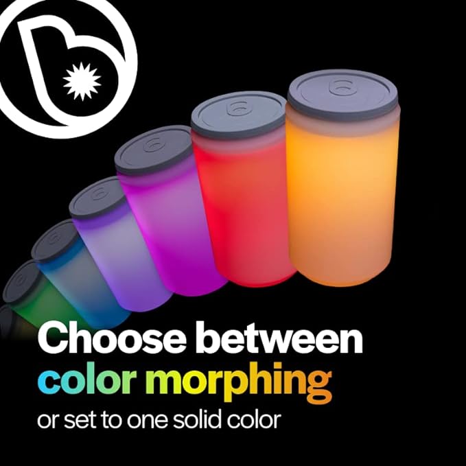 Brightz CoolerBightz LED Cooler Light - 8 Color Modes - Battery Powered Ice Chest Light - Camping Cooler Accessories - Cool Camping, Fishing, Boating, or Tailgating Gadgets