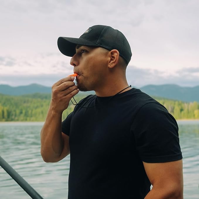 Sun Company TripleWhistle - 3-in-1 Survival Whistle | Compass, Dial Thermometer, Whistle Combo