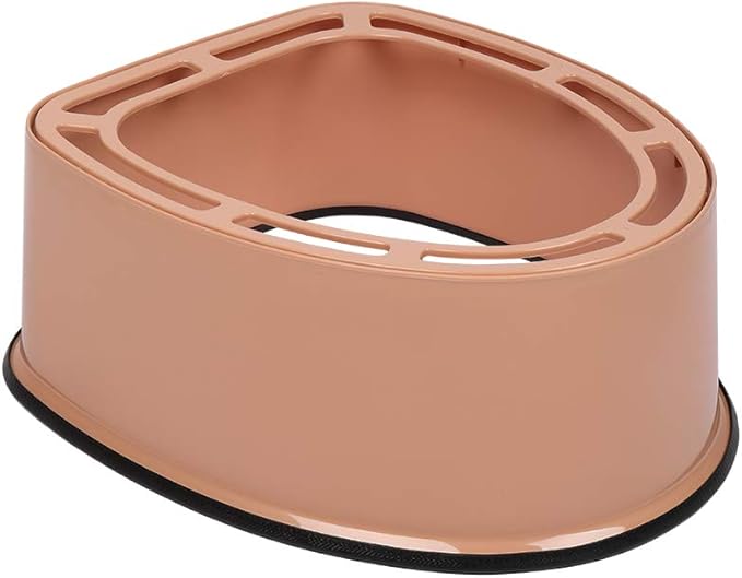 Outvita Portable Toilet, Outdoor Lightweight Porta Potty with Detachable Inner Bucket Removable Toilet Paper Holder for Camping Boat RV Hiking Living Room