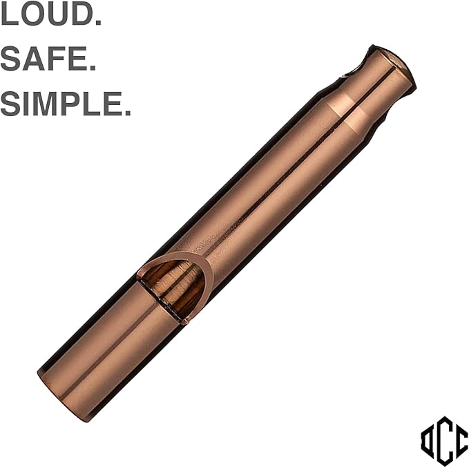 DAILYCARRYCO. TiWhistle - Titanium Emergency Whistle (Rose Gold)