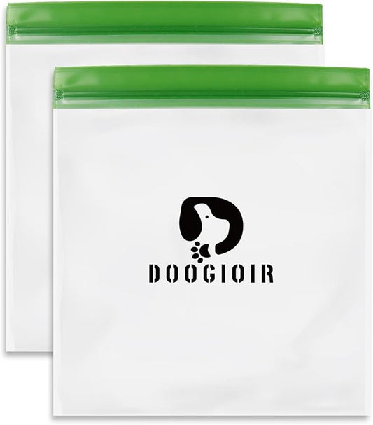 Odor Proof Storage Bags - 9ｘ10 Inch Double Seal Odor Barrier Storage Bags for Backpacking, Camping and Household, Lock in Odors Keep Contents Fresh and Waterproof, Reusable Odor Proof Bags (2 Pack)