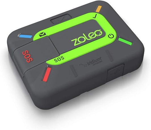 ZOLEO Satellite Communicator – Two-Way Global SMS Text Messenger & Email, Emergency SOS Alerting, Check-in & GPS Location – Android iOS Smartphone Accessory