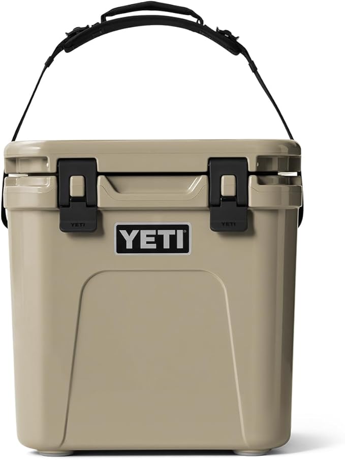 YETI Roadie 24 2.0 Hard Cooler with DoubleDuty Shoulder Strap and Drain Plug