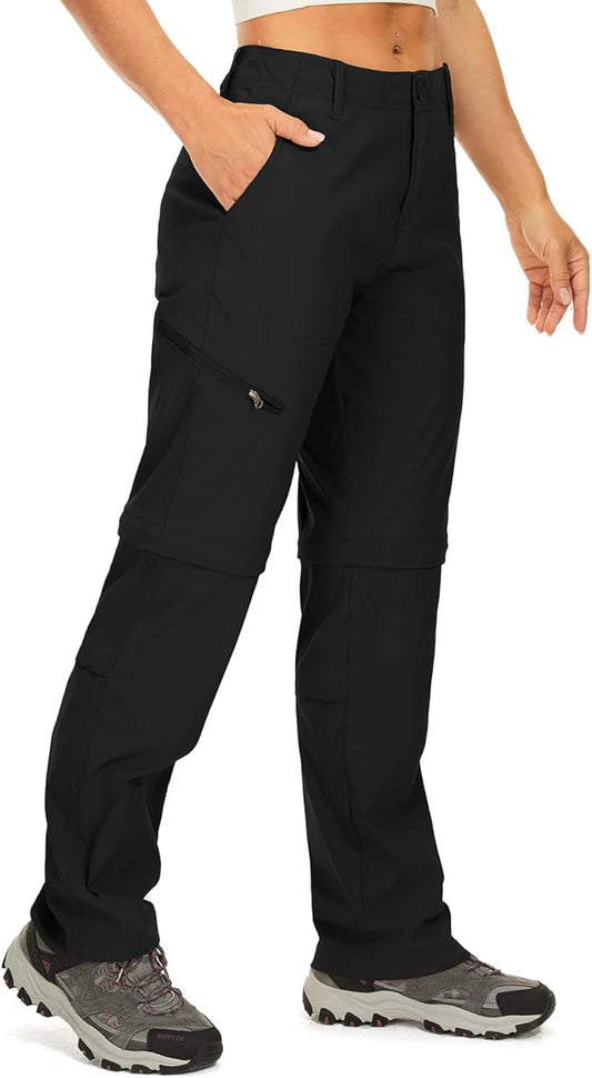 Women's Hiking Pants Convertible Zip Off Lightweight Quick Dry Outdoor Travel Camping Safari fising Pants