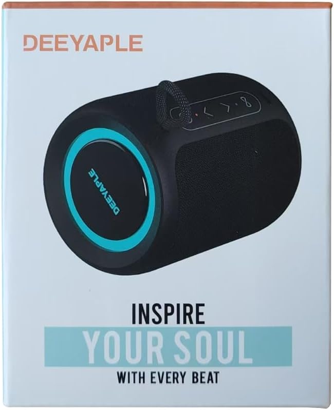 Bluetooth Speaker Wireless,IP67 Waterproof & Dustproof Portable Speaker with Lights,15W Loud Stereo Sound, 2500mAh Battery All Day Playtime, TWS Pairing, BT5.3, Home/Party/Outdoor/Beach (Pink)