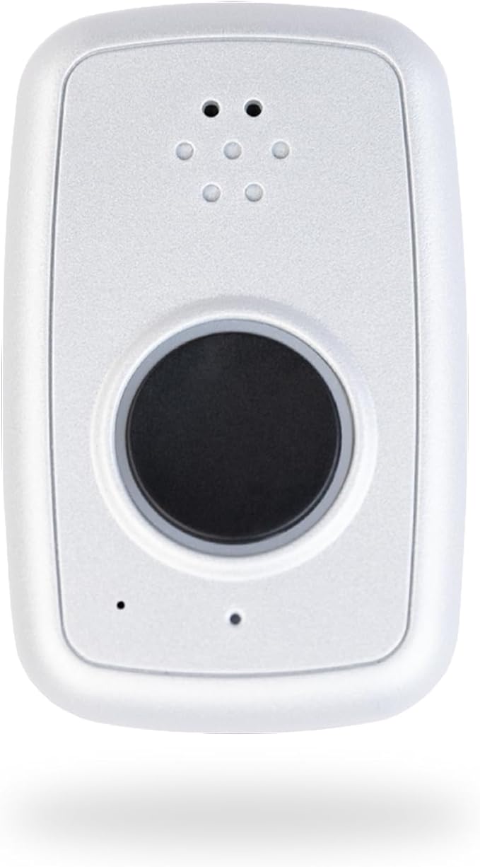 ADT - On-The-Go Mobile Medical Alert System for Seniors - GPS Capabilities, Included Waterproof Wearable Panic Button, 24/7 U.S. Based Monitoring (Black Wristband)