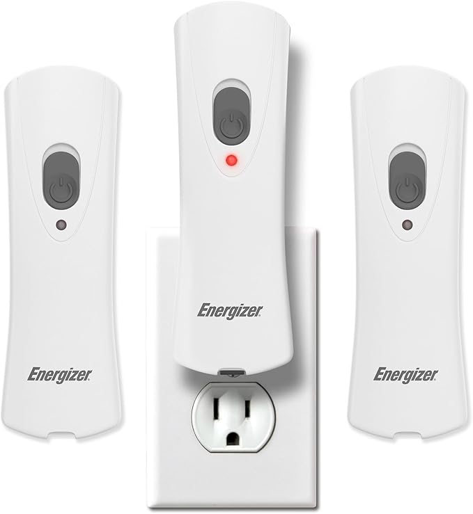 Energizer Weatheready Rechargeable Flashlights for Home, Pack of 3, Emergency Flashlight for Hurricane Supplies, Survival Kits, Power Outages, LED Flash Light with Convenient Plug-in Design