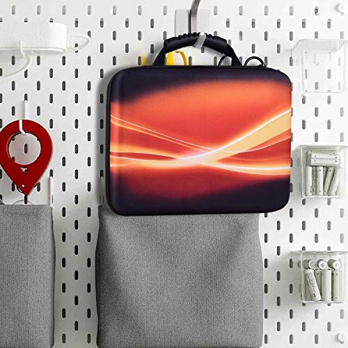 Battery Organizer Storage Holder Case Box with Tester Checker BT-168. Holds 225 Batteries AA AAA C D Cell 9V 3V Lithium (Yellow)