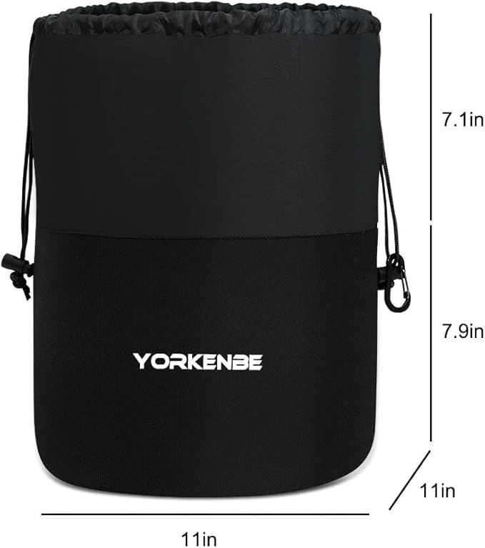 Camping Cookware Mess Kit Bag, High Capacity Camping Tableware Storage Bag, Drawstring Heavy Duty Water Resistant Cookware Organizer for BBQ Outdoor Cooking Essentials (2)