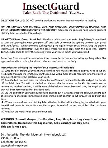 $averPak Pets - InsectGuard Permethrin Treated Mosquitoes, Flies, Ticks & More Insect Repellent Tube Dog Bandanna (Green)