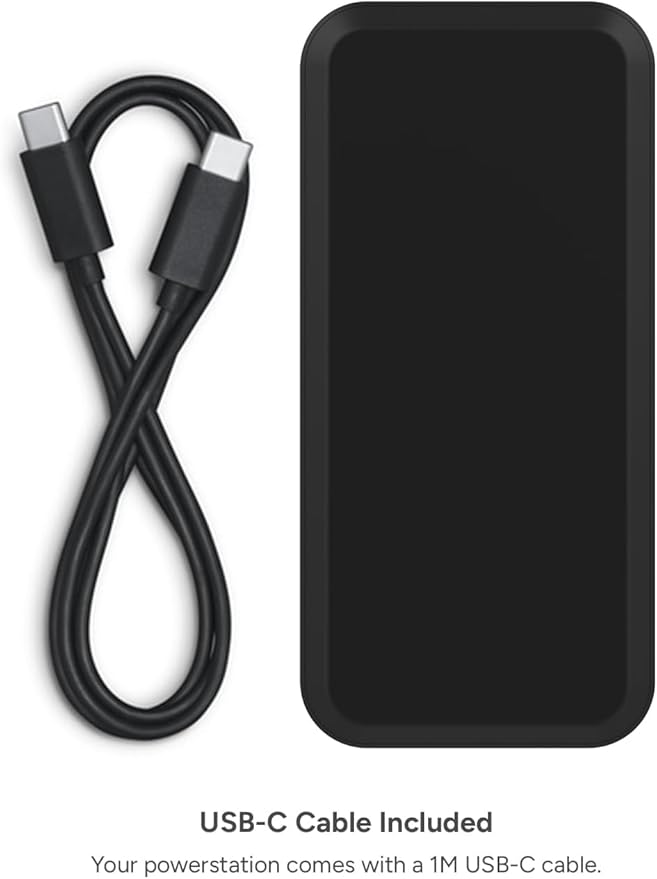 Mophie powerstation prime20 - Ultra-Compact Portable Power Bank with 20,000mAh Internal Battery, 18W USB-C PD Fast Charging, 3-Device Simultaneous Charging, White Floral