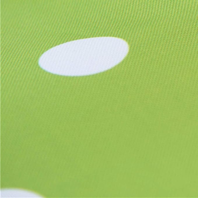 Poise3EHome 60X84 Outdoor/Indoor Tablecloth Rectangle Waterproof Spillproof for Camping Picnic Party Patio Table Spring, Green Polka Dot
