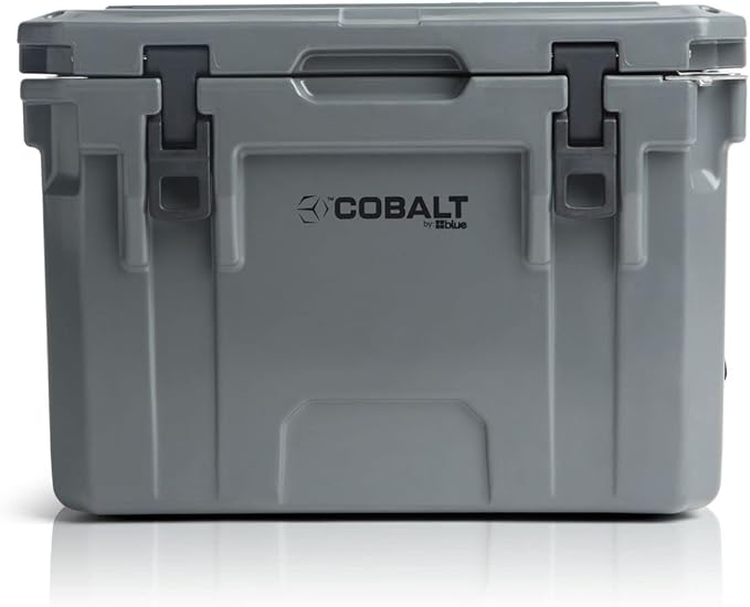 Cobalt 25 Quart Roto-Molded Super Ice Cooler | Large Ice Chest Holds Ice Up to 3 Days |