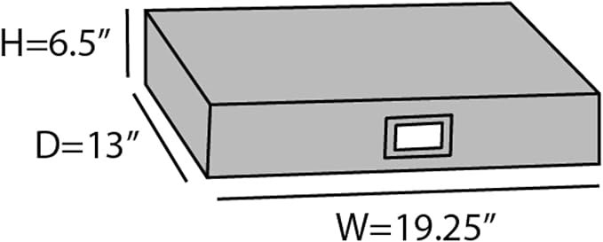 Covermates Keepsakes - Serveware Storage - Padded Protection - ID Window - Stain Resistant - Machine Washable - China Storage, Bronze