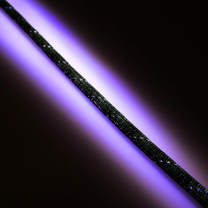 Paracord Planet Reflective 550lb Paracord – 7 Strand Type III Nylon Parachute Cord for Outdoor Visibility, Hiking, and Crafting – 30+ Colors and 4 Length Options