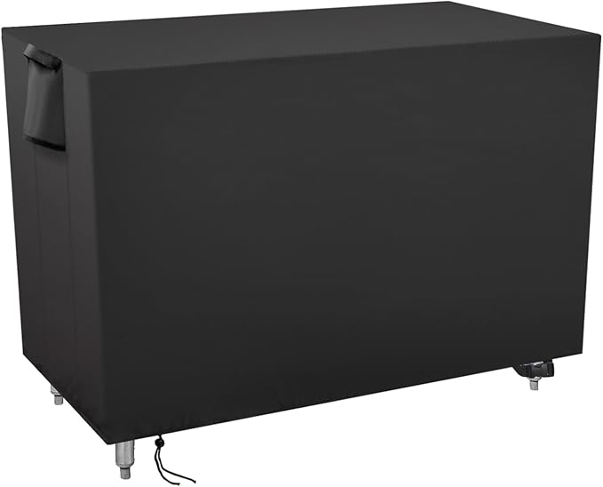 Outdoor Prep Table Cover 48 Inch,Waterproof Patio Stainless Steel Metal BBQ Table Cover All Season Protection for Outdoor Table - 48 x 24 x 35 Inch