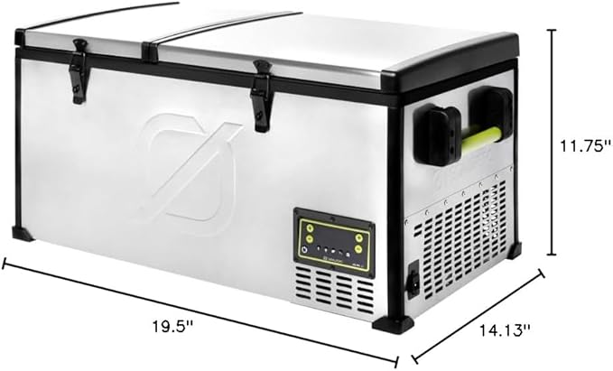 Goal Zero Alta 80, Portable Fridge and Portable Freezer, Energy Efficient, 78 L, Dual Zone Compartments