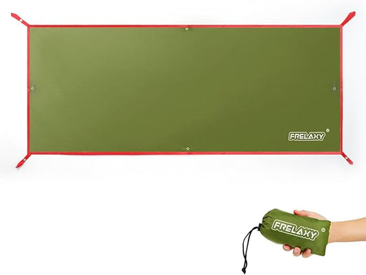 Frelaxy Tent Footprint, Waterproof Camping Tarp, Durable Tent Floor to Elevate Your Camping, Hiking, Backpacking, Hammock, Beach Experience