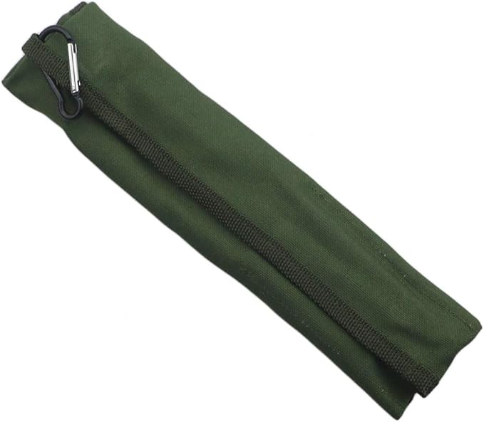 Gugrida Reusable Travel Utensils, 7 Piece Portable 304 Stainless Steel including Knife Fork Spoon Chopsticks Cleaning Brush Straws Portable Pouch, Eco-friendly Camping Silverware Set, Dishwasher Safe