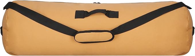 WHITEDUCK HOPLITE Heavy Duty Military Canvas Duffel Bag, Army Cargo Style, Foldable Tactical Outdoor Bag, Travel, Storage