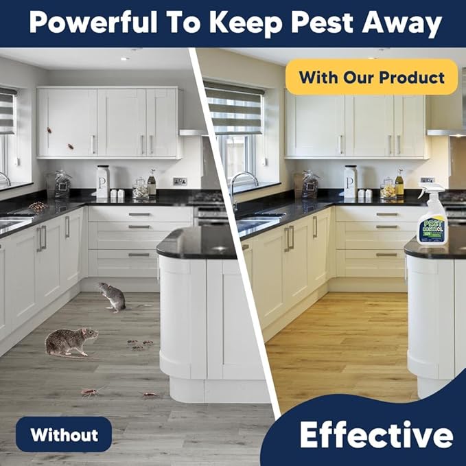 Pest Control, Mouse Repellent Pouches, Rodent Repellent, Mice Repellant Indoor, Peppermint Mice to Repel Rodents, Ant, Roach & Mosquito, Rat Repellant Outdoor 1P