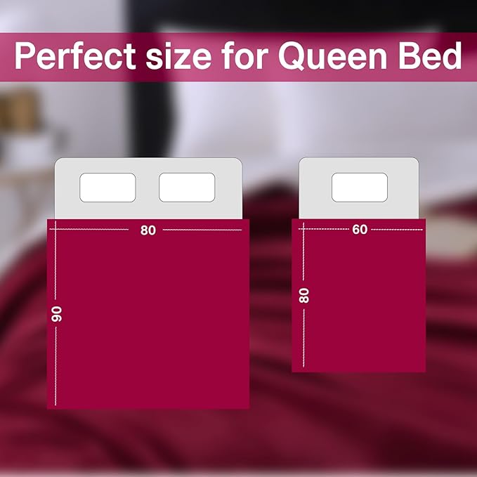 Waterproof King Size Blankets for Bed 80'' x 90'', 3 Layer Lightweight and Stain Resistant Blankets Waterproof Sherpa Bed Cover Spill-Proof Dog Splash Throw for Couch, Sofa Protect, Camping(Red)