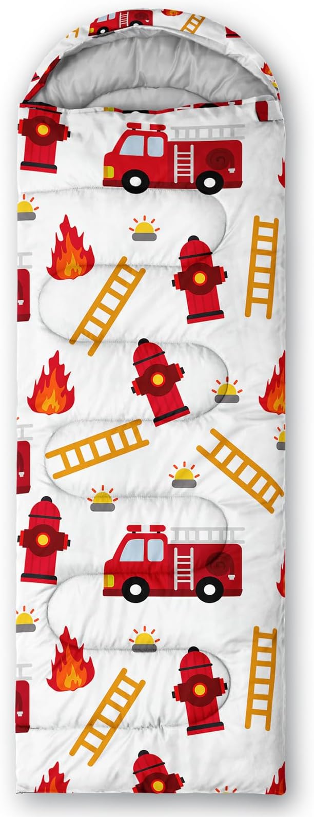 Axolotl Gamepad Sleeping Bag,3 Season Warm and Cool Weather Game Console Sleeping Bag for Boys Teens,Waterproof Lightweight Geometry Hexagonal Sleeping Bag for Traveling,Outdoors Camping,Blue,Black