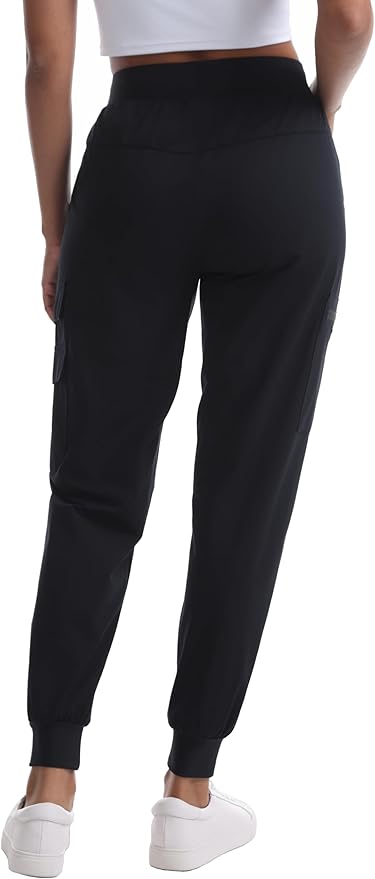 Women's Hiking Pants with Pockets - Travel Lounge Outdoor Quick Drying Lightweight Water Resistant Joggers