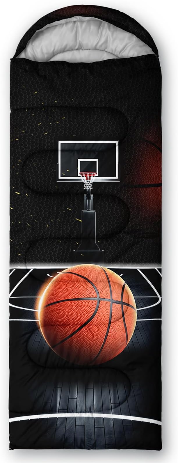 QOOMO Camping Sleeping Bags,3 Season Warm & Cool Weather,Lightweight,Waterproof Sleeping Bags for Adults & Kids,Traveling,and Outdoors,Camping Gear Equipment